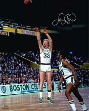 Larry Bird Boston Celtics - Autographed 8x10 Photo (RP)