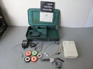 Vintage Minifon Protona Spy Recorder Set *** Bitte lesen - Bild 1 von 24