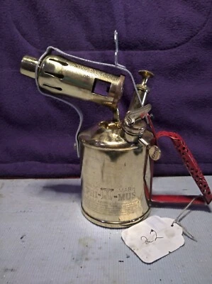 Vintage Primus No 632 Kerosene Blow Torch. Refurbished. Date Code Y ( 1934 ) - Image 1 of 4