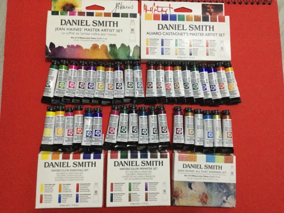 Daniel Smith 2019 Jean Haines’ Master Artist Watercolor Set 5ml 10 Tubes