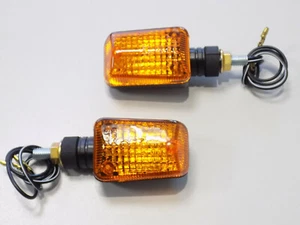 Mini intermitente Honda Suzuki Kawasaki Yamaha motocicleta 12V/21W homologado e, par corto - Imagen 1 de 3