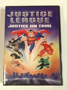 Justice League Justice On Trial Sealed DVD & Comic Book - Bild 1 von 2
