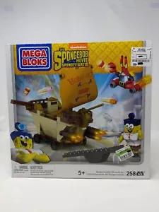 Mega Bloks Spongebob Squarepants Burgermobile Showdown NEW - Picture 1 of 6