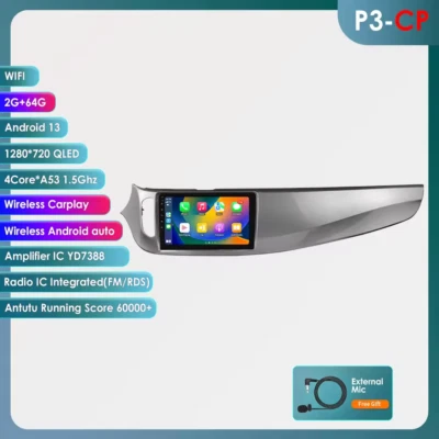 KIT AUTORADIO ANDROIDAUTO CARPLAY e supporto GIULIETTA 2015-2018 - Immagine 1 di 4