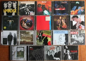 METAL & ROCK CD MEGA collection - 19x CDS  job lot POLICE MEAT LOAF COHEN JAM - Picture 1 of 1
