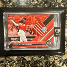 2023 Topps Now Call Up Elly De La Cruz 1st HR Game Used Base Relic Red 2/10 🔴