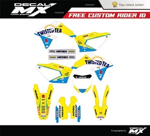 Fits Suzuki RMZ450 (2008 to 2017) graphic kit decal stickers rm450z rmz racing - Picture 1 of 2
