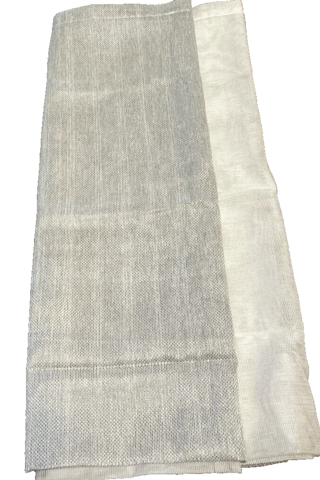 Clean Window Curtain Panel, Grey, 50" x 84" - Image 1 of 2