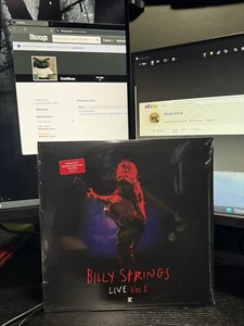 Billy Strings Live Vol. 1 Clear Red Vinyl 2LP Spotify Fans First - Imagen 1 de 6