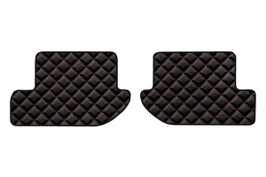 Tappetini posteriori MERCEDES CLASSE CL W215 C215 01.99-12.06 COUPE NERO/ROSSO - Foto 1 di 3