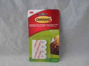 3M Command Sign/Poster Picture Hanging 12 Adhesive Strips D5 - Picture 1 of 3