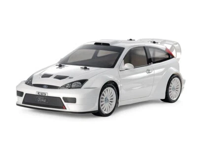 Tamiya RC models, Ford Focus 2003 RS Custom TT-02 Chassis 4WD 1/10 , Rally Car - Image 1 of 4