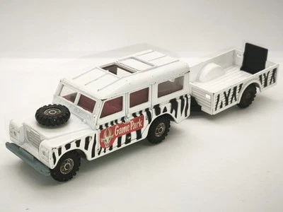 SAFARI LAND ROVER + ANIMAL TRAILER  1/36 CORGI GS31 GIFT SET GT BRITAIN VON 1976 - Bild 1 von 4