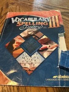 Vocabulary, Spelling & Poetry III Sixth Edition Abeka Language Arts Series - Imagen 1 de 12