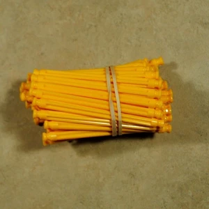 KNEX 50 Yellow Rods - 3 in. K'nex Standard Parts and Pieces - Picture 1 of 1