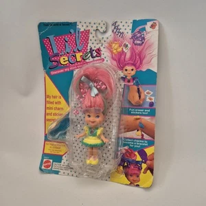 LIL Secrets Cute Little Doll Long Hair 1993 Mattel 69003 Vintage New Scarce - Picture 1 of 4