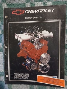 Chevrolet Power Katalog 6. Auflage 1988 Technische Daten Sonderteile - Bild 1 von 7
