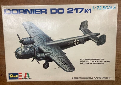 Vintage Italeri / Revell Dornier Do 217 K1  in 1:72 scale - Immagine 1 di 4