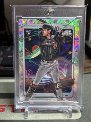 2024 Topps Cosmic Chrome Jung Hoo Lee RC Nucleus - San Francisco Giants A008 - Image 1 of 3