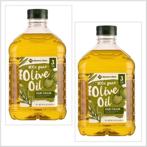 Huile d'olive 100% pure en vrac Member's Mark, 12,6 livres au total (lot de 2) - Photo 1/5