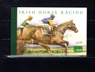 Ireland 1105b Horse Racing 1996 XF MNH Complete Booklet LG - Image 1 of 2