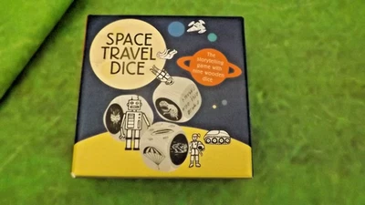 SPACE TRAVEL DICE THE STORYTELLING GAME WITH NINE WOODEN DICE - Image 1 of 2