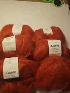 Hilo de mohair Giselle 6x 50 g madeja 230 yardas cada una 4188/12219 - Imagen 1 de 2