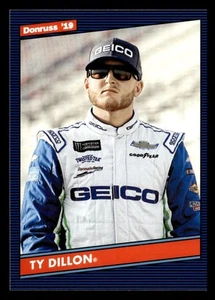 Ty Dillon 2019 Donruss #133 Germain Racing NASCAR *119 - Picture 1 of 2