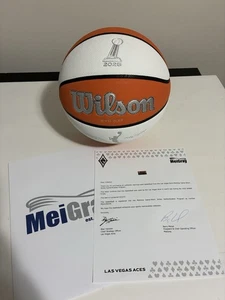 Las Vegas Aces WNBA 2025 Calentamientos Finales Juego Usado Oficial Wilson Baloncesto #13 - Imagen 1 de 12