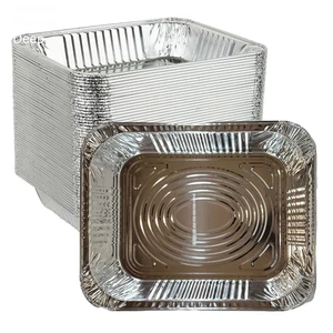 [20 Pack] 9x13 Disposable Foil Pans Aluminum Drip Pans - Half Size Steam Tabl... - Bild 1 von 3