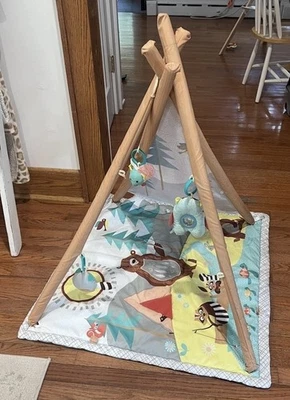 Alfombra de juego de actividad para tipi bebé Skip Hop con juguetes de juego extraíbles Foto 1 de 2