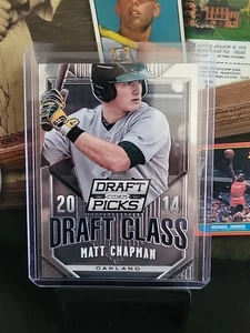 2014 Prizm Perennial Draft Picks Draft Class #23 Matt Chapman RC Rookie A's - Picture 1 of 10