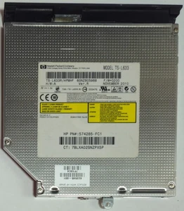 HP / Samsung CD-RW/DVD+RW Rewriter Drive - 574285-FC1 - Model TS-L633 - Picture 1 of 6