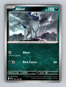 Pokemon TCG - Absol - 063/094 - ME02: Phantasmal Flames (PFL) - Picture 1 of 2