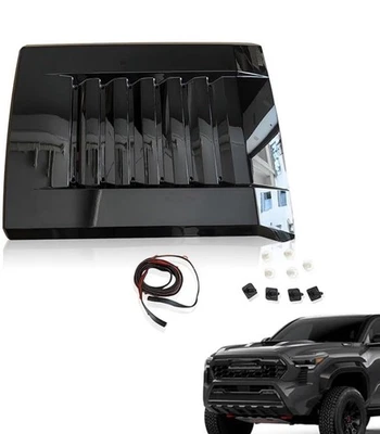 For 2024-2025 Toyota Tacoma Hood Scoop Hood Bulge Gloss Black 76181-AK900 - Image 1 of 4