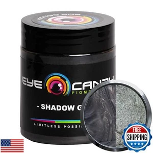 Eye Candy Pigments Premium Grey Mica Powder - Shadow Grey (25gr) - for Epoxy, - Picture 1 of 5