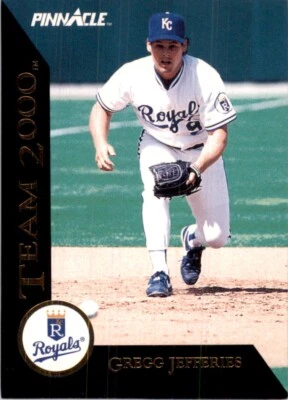 1992 Pinnacle GREGG JEFFERIES Kansas City Royals #45 - Image 1 of 2