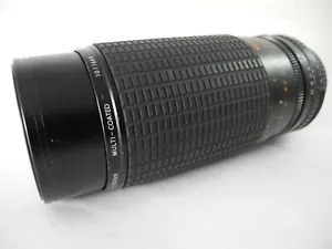 SIGMA NIKON AIS 75~300 MACRO ZOOM LENS PERFECT GLASS WORKS WELL SHARP COLL SHADE - Picture 1 of 9