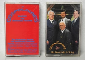 Rare Cassettes GOSPELAIRES QUARTET Cleburne 15th Anniv. Favs & He Gave Me a Song - Picture 1 of 8