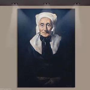 Kunst Ölgemälde - Fred Goldberg - Alte Frau aus Spreewald 1947 - Original signiert - Bild 1 von 3