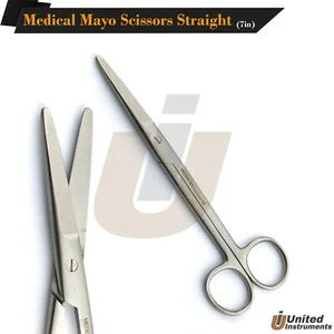 Medizinische Mayo Schere Bedienung 7" Stumpf Präparieren Super Cut Schere Veterinär - Bild 1 von 2