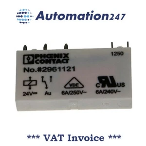 Phoenix Contact REL-MR-24DC/21AU 2961121 Relay 24VDC 2A 1 SPDT 002763 - Picture 1 of 10