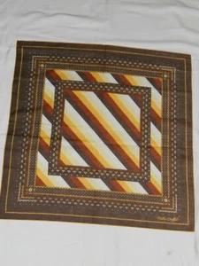 FISBA STOFFELS 26" LARGE SCARF MADE IN SWITZERLAND  EXCELLENT - Picture 1 of 4