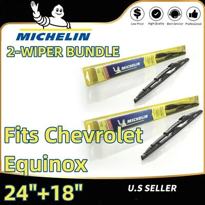 Wipers 2-Pack Premium Beam Wiper Blades fits 2018+ Chevrolet Equinox - 19240/180 - Image 1 of 4