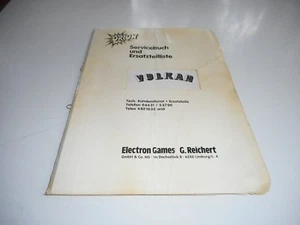 Anleitung für Orion Reichert Geldspieler Vulkan - Bild 1 von 1