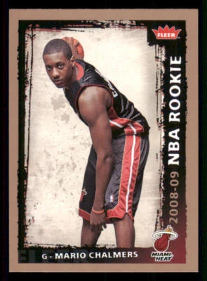 2008-09 Fleer #231 Mario Chalmers RC - Image 1 of 2