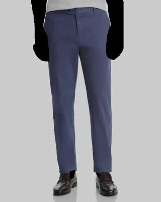$194 Bloomingdale's Men's 36W 34L Blue Casual Classic Fit Chino Pants *DAMAGED* - Image 1 of 3