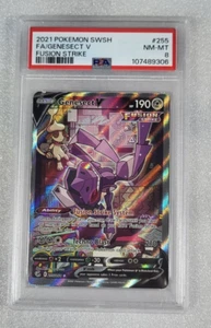 Genesect V 255/264 PSA 8 Fusion Strike Alt Art Pokemon TCG - Bild 1 von 2