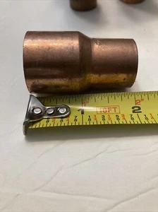 NIBCO 600R 1X3/4 to 3/4 Reducer,Wrot Copper Tube,CxC - Picture 1 of 3