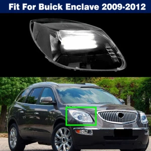 Right Front Bumper Headlight Cover Clear Lens Shell For Buick Enclave 2009-2012 - Imagen 1 de 9